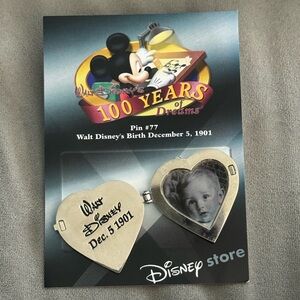 Disney 100 Years of Dreams Pin Series "Walt Disney's Birth" #77 Holographic